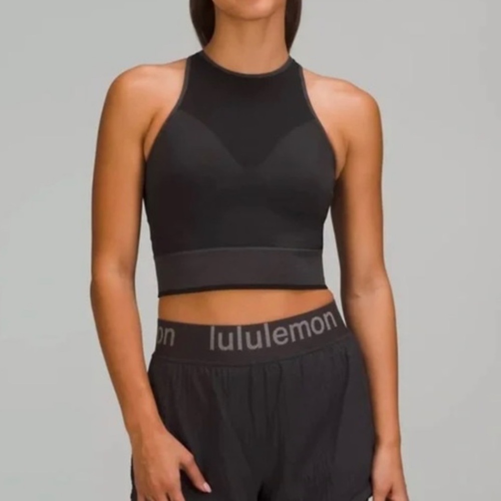 Lululemon Seamless Mesh Shelf-Bra Training Tank Size 2